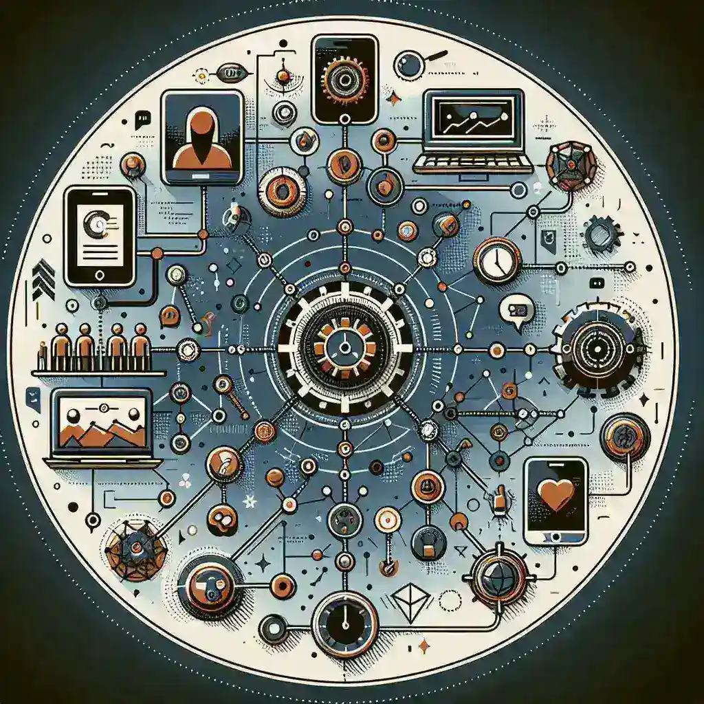 "Equipo remoto colaborando eficientemente con software de productividad en una videoconferencia, optimizando su trabajo a distancia para alcanzar el éxito."
